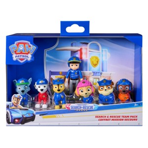 Multipack de 7 figurines Search & Rescue La Pat' Patrouille