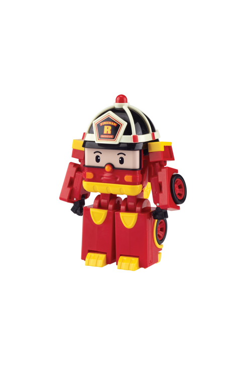 Véhicule transformable 2 en 1 Roy le pompier Robocar 2
