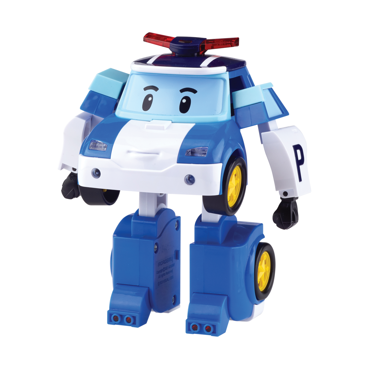 Véhicule transformable 2 en 1 Poli le policier Robocar