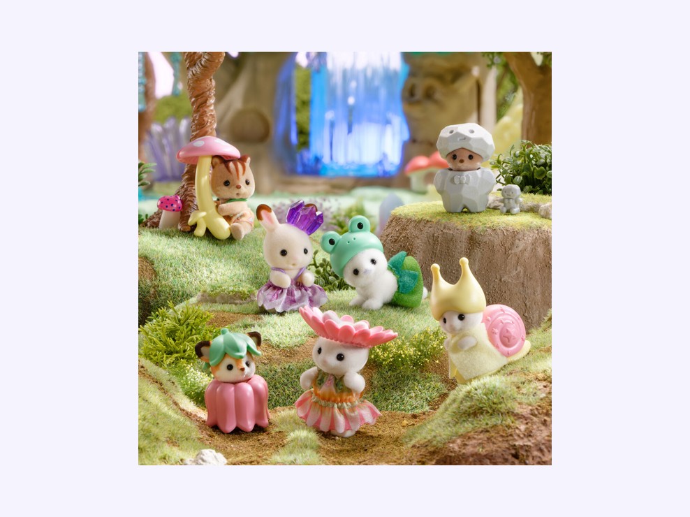 5872 Sachet Les bébés de la forêt enchantée, Sylvanian 2