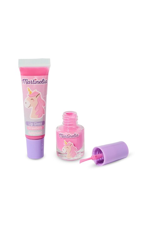 Duo gloss et vernis à ongles licorne Martinelia 1