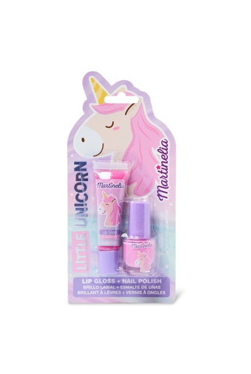 Duo gloss et vernis à ongles licorne Martinelia 2