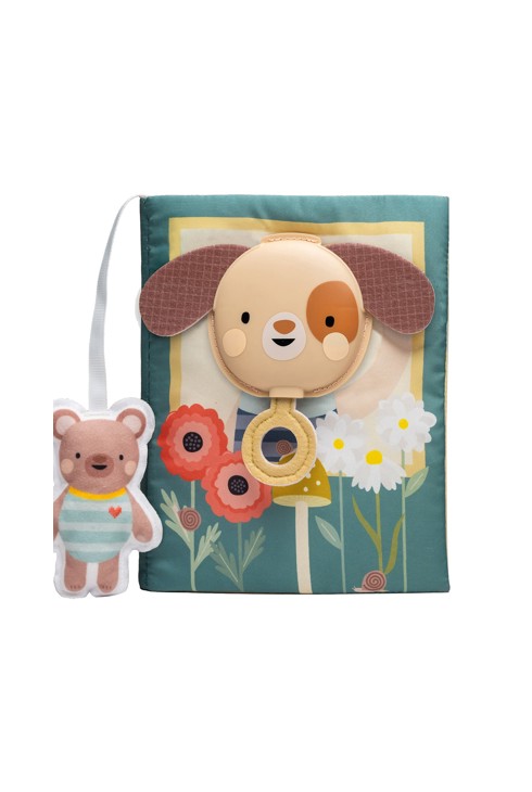 Livre d’activités en tissu busy book ma journée TAF TOYS 1