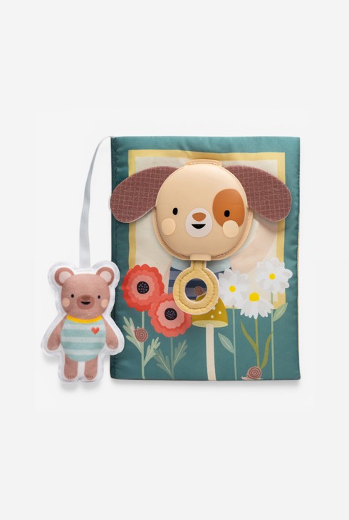 Livre d’activités en tissu busy book ma journée TAF TOYS 1