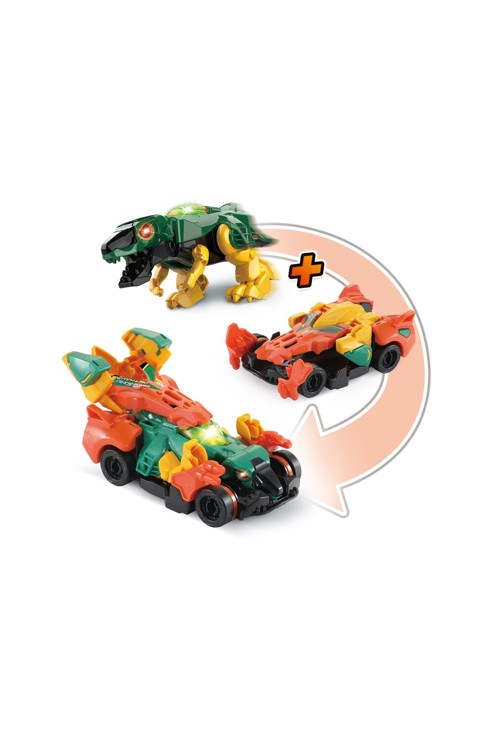 1 véhicule et 1 dinosaure intéractifs Switch&Go 2 en 1 Assortiment différents modèles 2