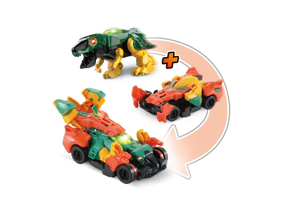1 véhicule et 1 dinosaure intéractifs Switch&Go 2 en 1 Assortiment différents modèles 2