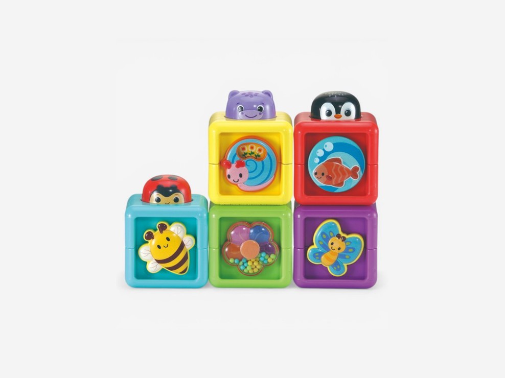 5 cubes animaux surprises – Oxybul Vtech 1