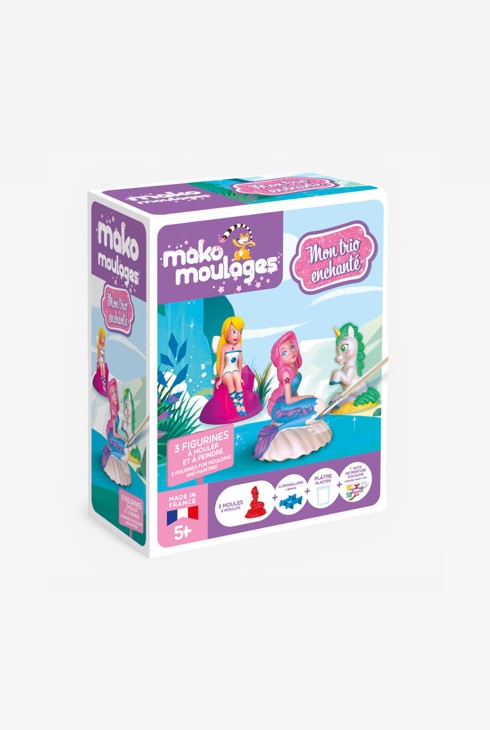 Coffret mako moulages Mon trio enchanté 1