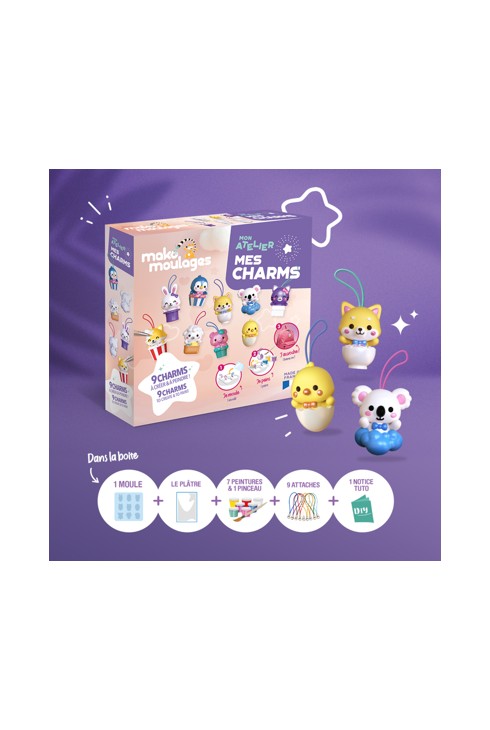 Coffret mako moulages Mon atelier Charm's 2