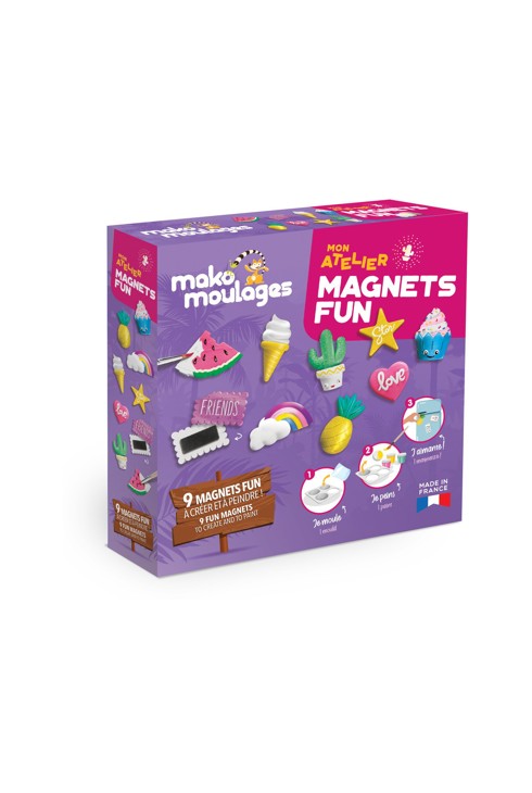 Coffret mako moulages Mon atelier Magnet Fun 1
