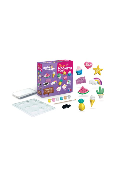 Coffret mako moulages Mon atelier Magnet Fun