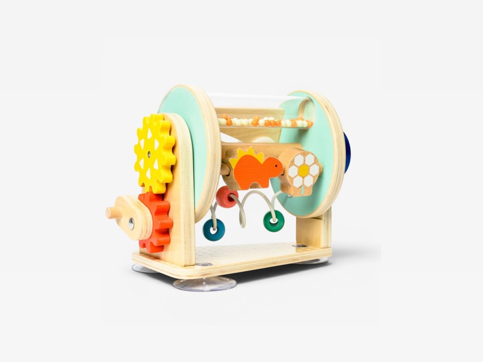 Roue de motricité multi-activités en bois Oxybul 1
