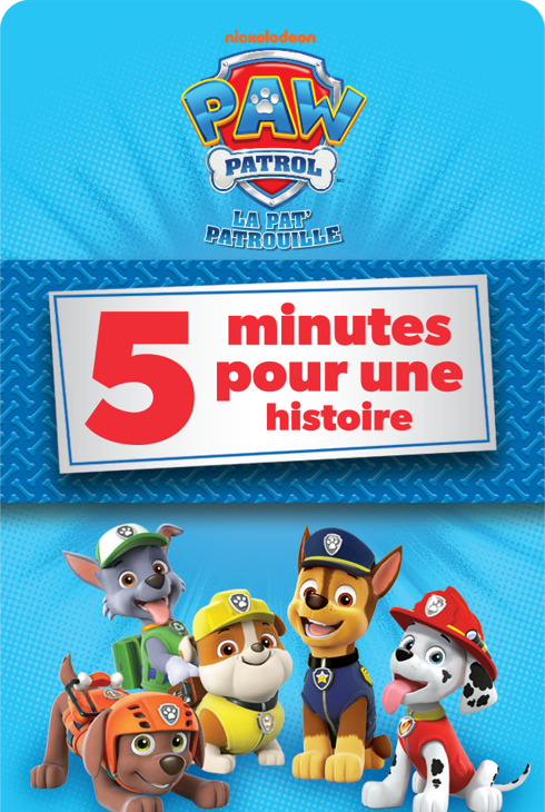 Carte histoire audio YOTO, La Pat' Patrouille : 5 minutes pour une histoire 1