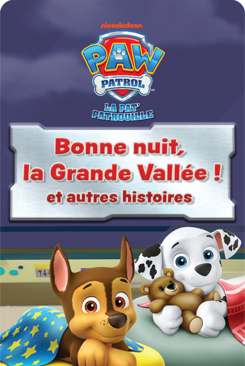 Carte histoire audio YOTO, La Pat' Patrouille : Bonne nuit, la Grande Vallée ! et autres histoires 1