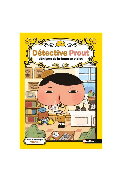 Livre Détective Prout, Tome 1 L'énigme de la Dame en violet 1