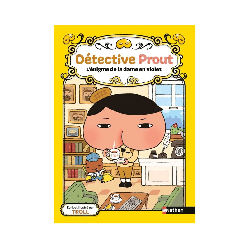 Nathan Jeunesse - Livre Détective Prout, Tome 1 L'énigme de la Dame en violet - Dès 7 ans