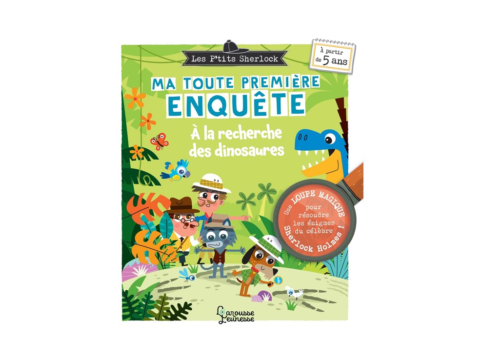 Livre Ma toute première enquête : A la recherche des dinosaures 1