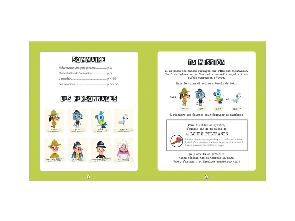 Livre Ma toute première enquête : A la recherche des dinosaures 2