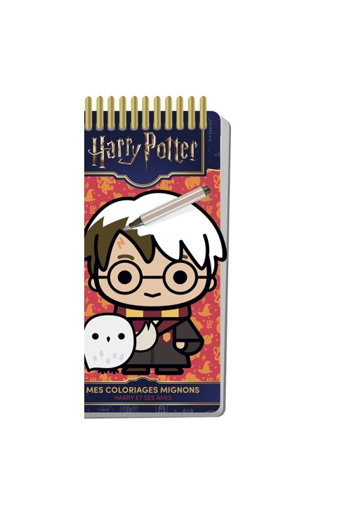 Livre Harry Potter, Mes coloriages Mignons Harry et ses amis 1