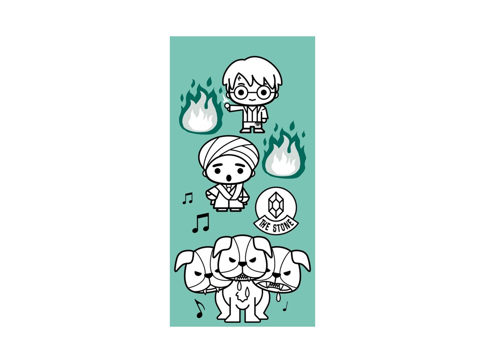 Livre Harry Potter, Mes coloriages Mignons Harry et ses amis 2