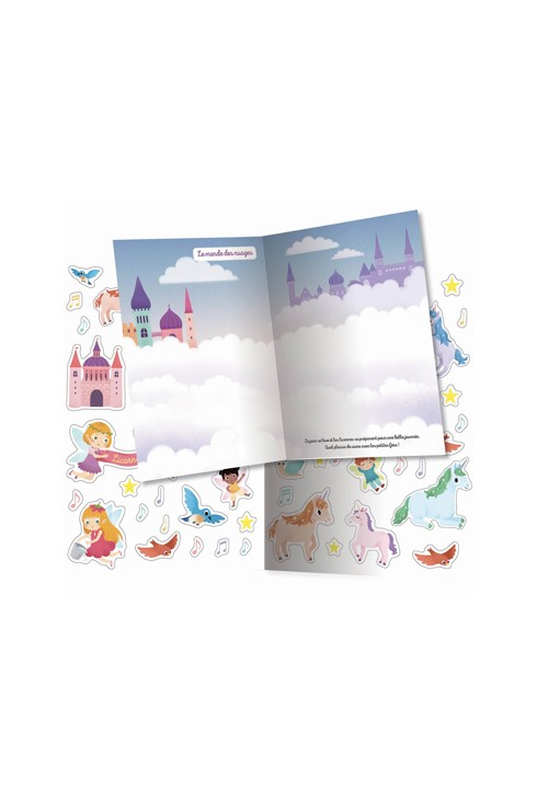 Pochette Mes tout premiers autocollants Chevaux et Licornes 2