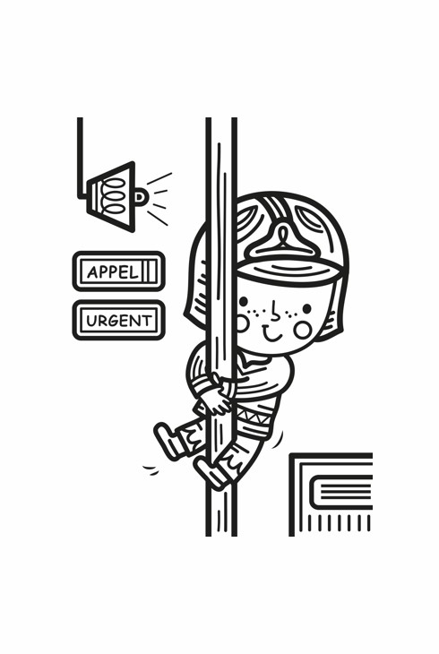 Pochette Peinture magique à l'eau : Les pompiers 2