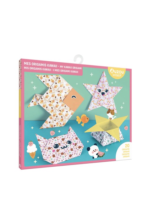 Pochette Mes origamis Kawaii, 20 origamis 1