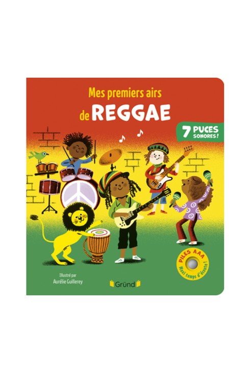 Livre sonore Mes premiers airs de reggae - Gründ 1