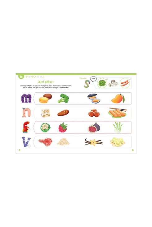 Mon cahier des Alphas déclic lecture