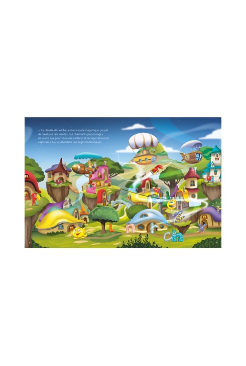 Mon livre du conte Les Alphas, j'apprends à lire en m'amusant