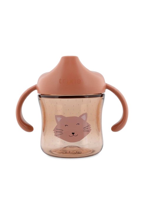 Tasse d'apprentissage en tritan avec poignées, Mr Chat 1