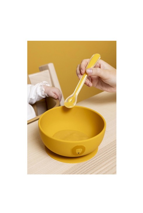 Pack de 3 cuillères d'alimentation pour bébé, Mr lion 2