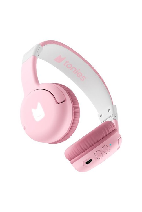 Casque Bluetooth rose fleur de Tonies 1