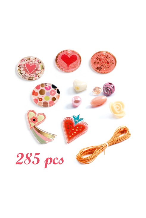 285 perles Coeurs, Djeco 2