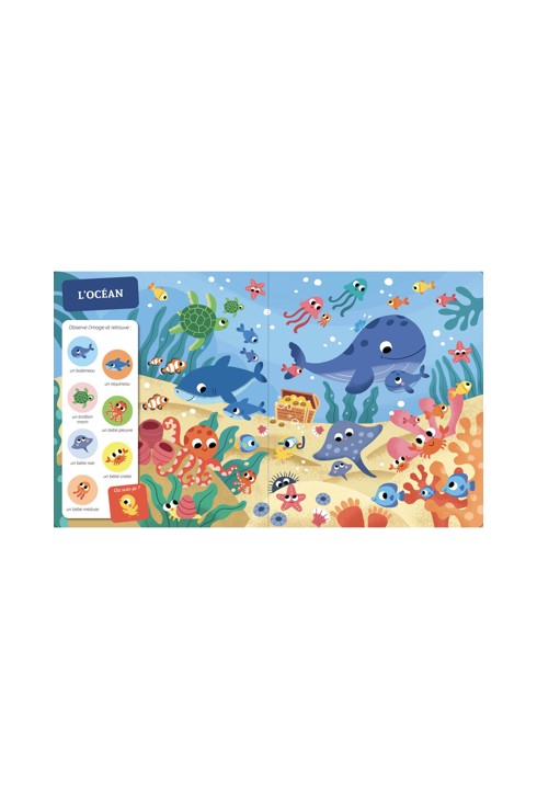 Livre Cherche et trouve des tout petits, les bébés animaux 2