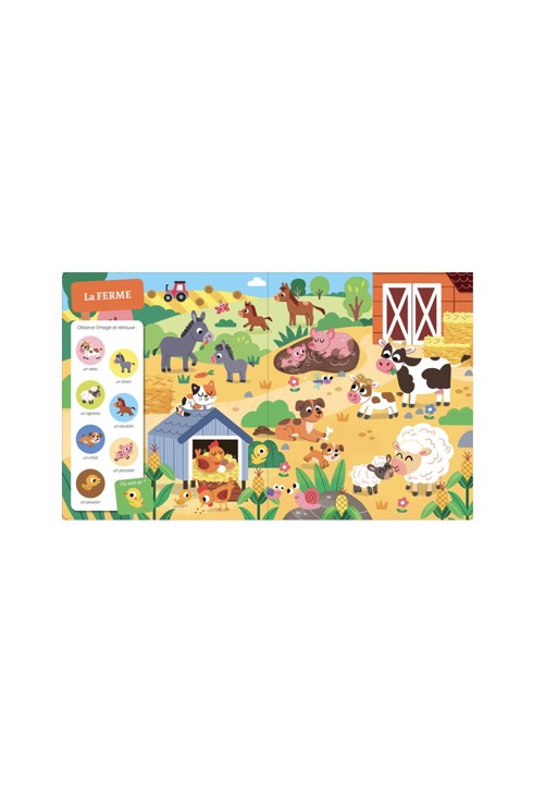 Livre Cherche et trouve des tout petits, les bébés animaux