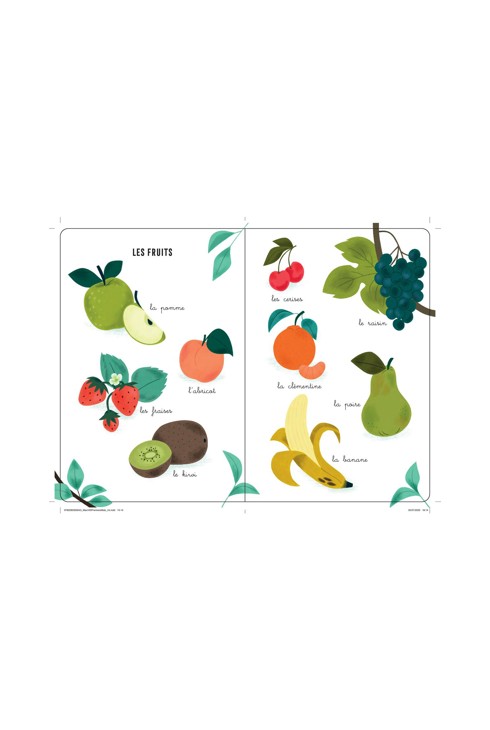 Livre Imagier feutrine du Père Castor, les 100 premiers mots 2