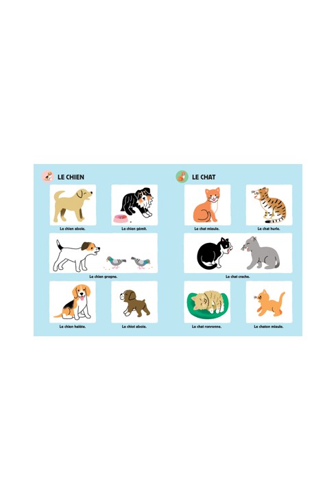 Livre Mon imagier sonore Les cris des animaux 2