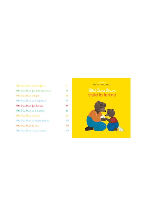 Livre Petit Ours Brun, 10 histoires pour mes 2 ans 2