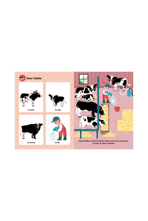 Livre Mon doc imagier sonore, la ferme 2