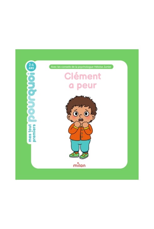 Livre Clément a peur 1
