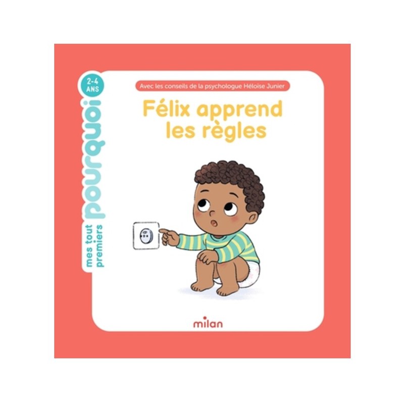 Milan Jeunesse - Livre Félix apprend les règles