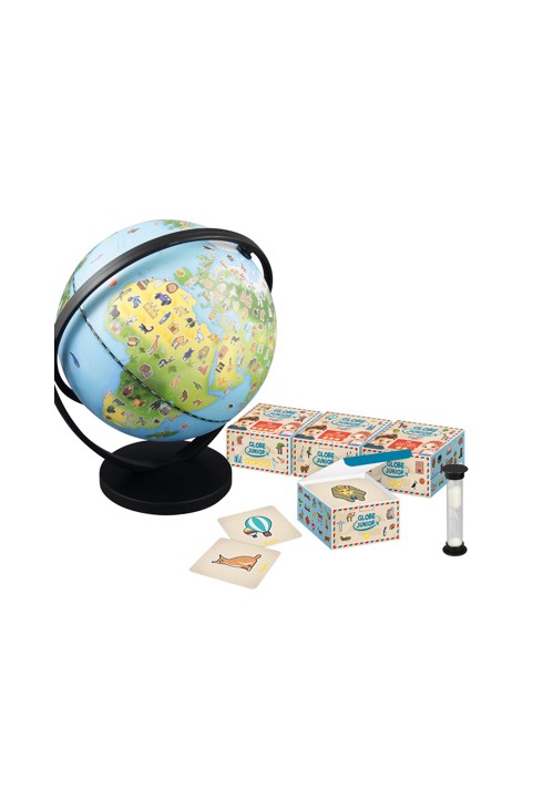 Globe junior 20cm et 300 cartes, Buki 2