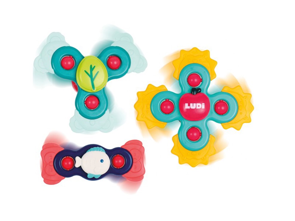 Coffret de 3 baby spinners Ludi 1
