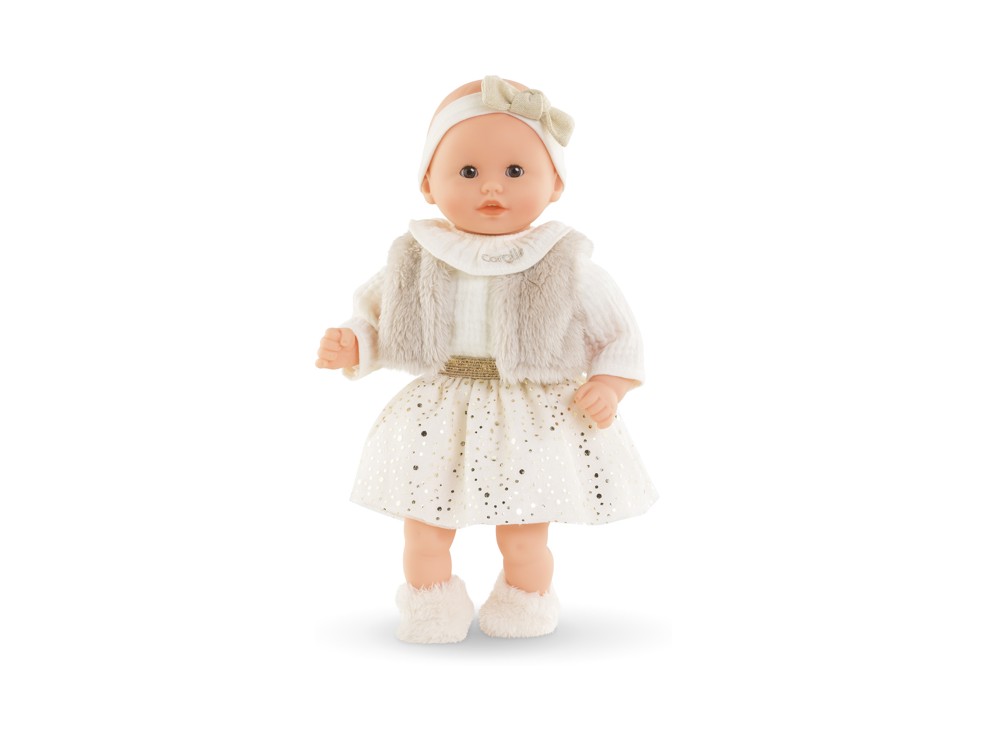 Bébé Câlin Margaux forêt enchantée, poupon de Noël 30 cm 2