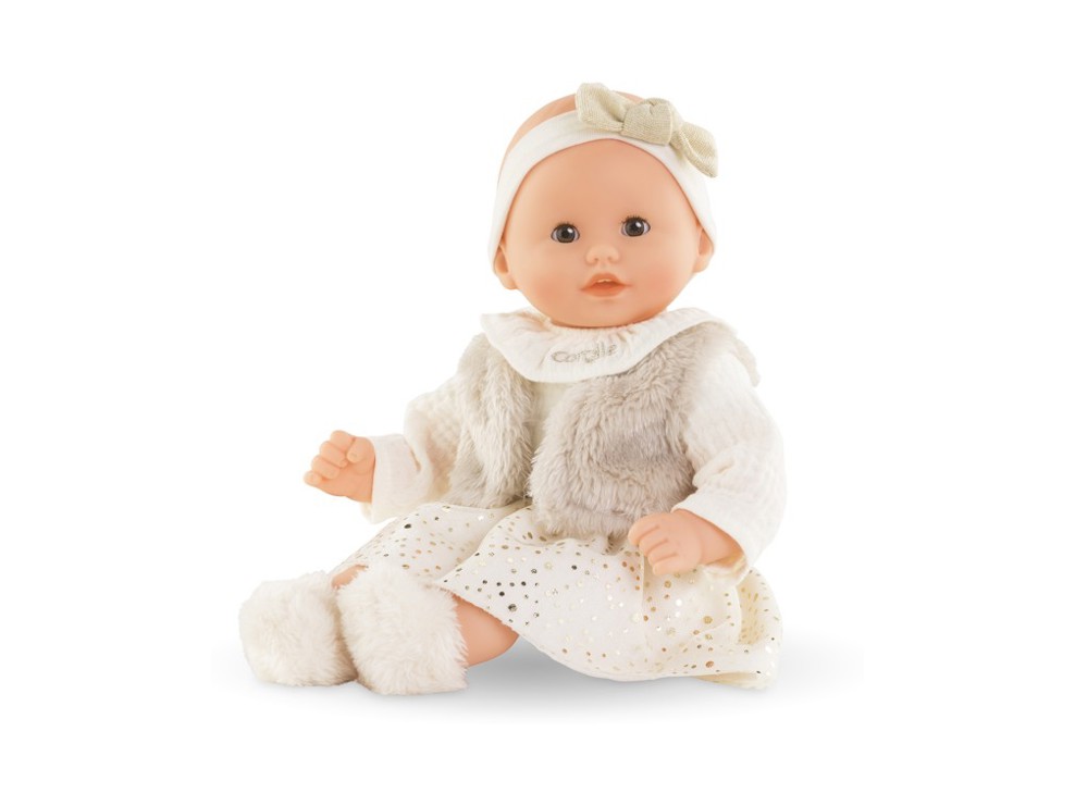 Bébé Câlin Margaux forêt enchantée, poupon de Noël 30 cm 1