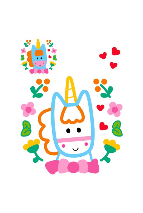 Livre Bloc colo les licornes - Lito 2