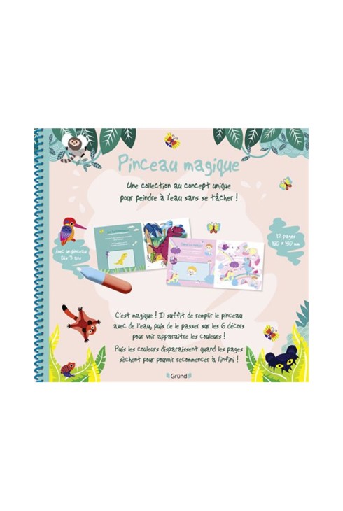 Livre Pinceau magique, l'école 2