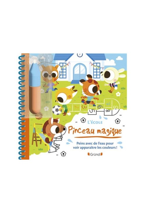 Livre Pinceau magique, l'école 1