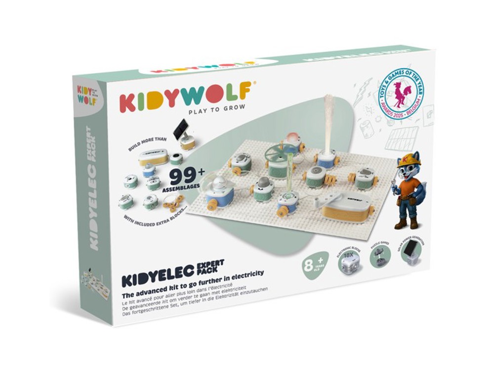 Kidyelec Expert Mon premier kit d'électricité, Kidywolf 1